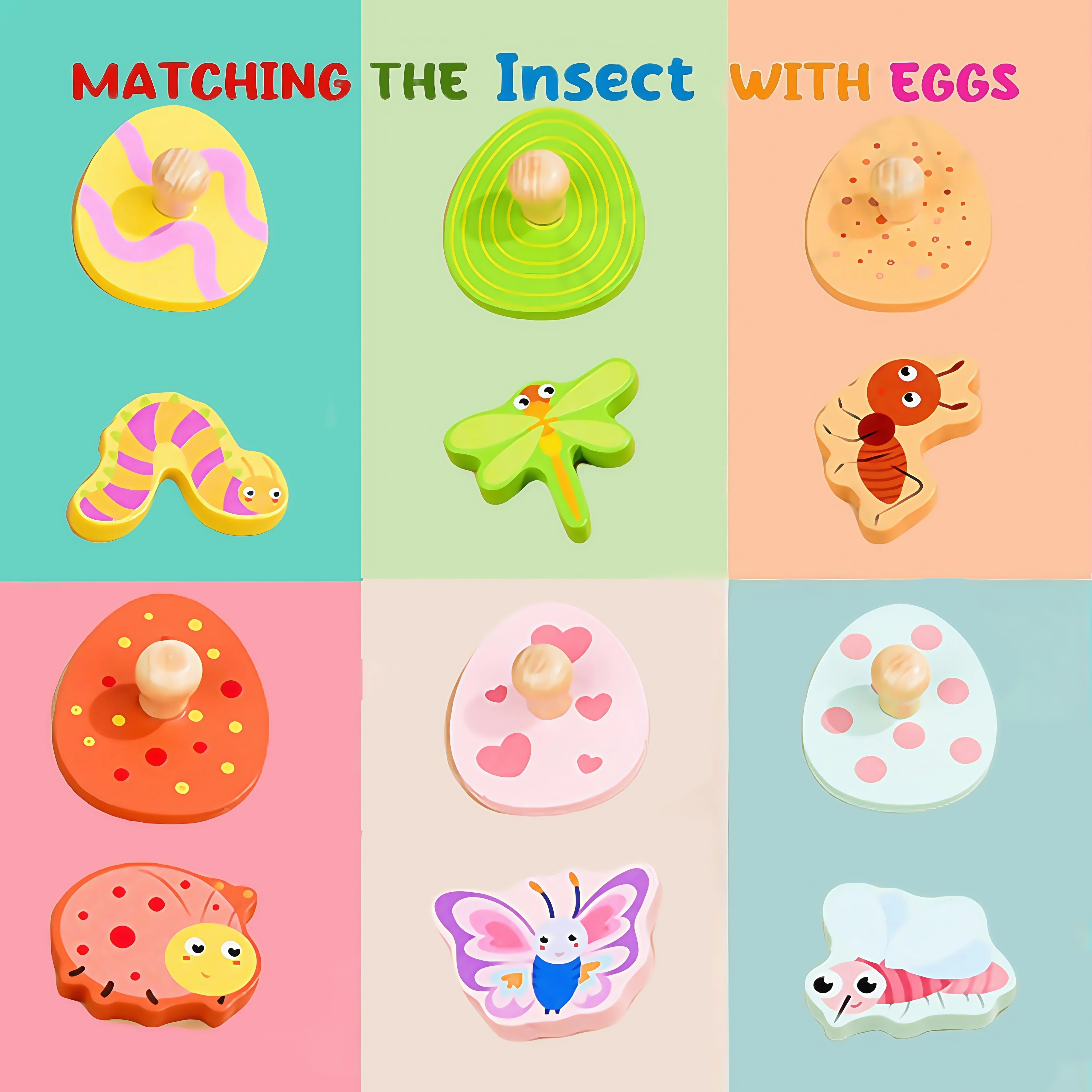Wooden Eggs Puzzle