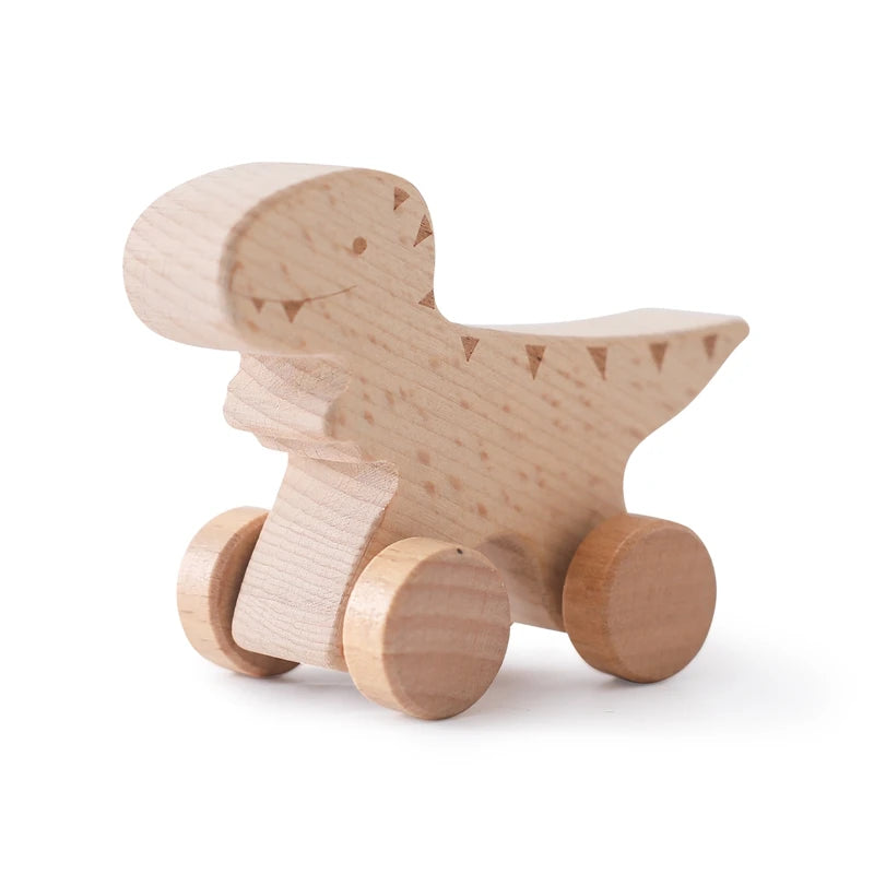 Wooden Teether Car