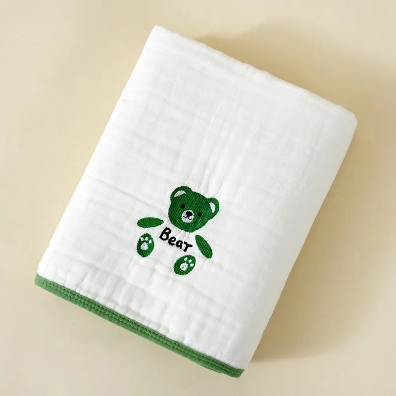 Baby Swaddle Blanket Muslin Newborn Wrap for Child Kids Boys Girls Bedding Bath Towel Cotton Stroller Cover Infant Swaddling