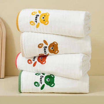 Baby Swaddle Blanket Muslin Newborn Wrap for Child Kids Boys Girls Bedding Bath Towel Cotton Stroller Cover Infant Swaddling