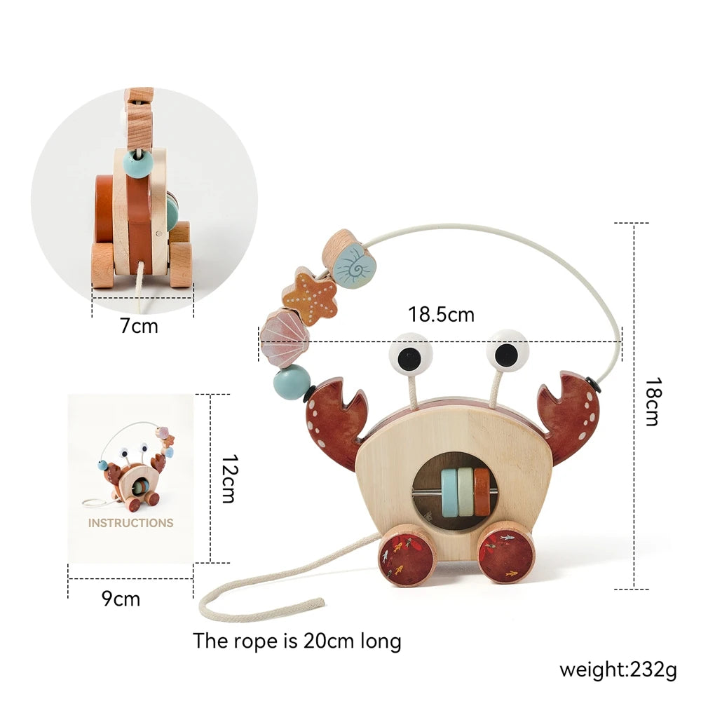 Wooden Drag Toy