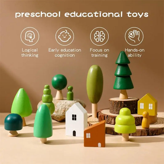 Wooden Forest Toy