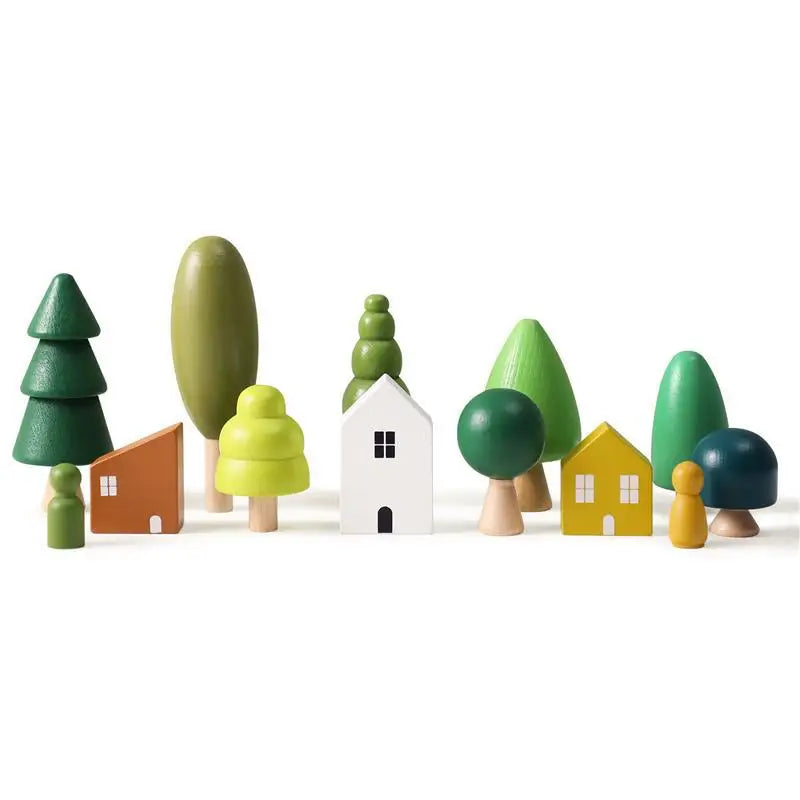 Wooden Forest Toy
