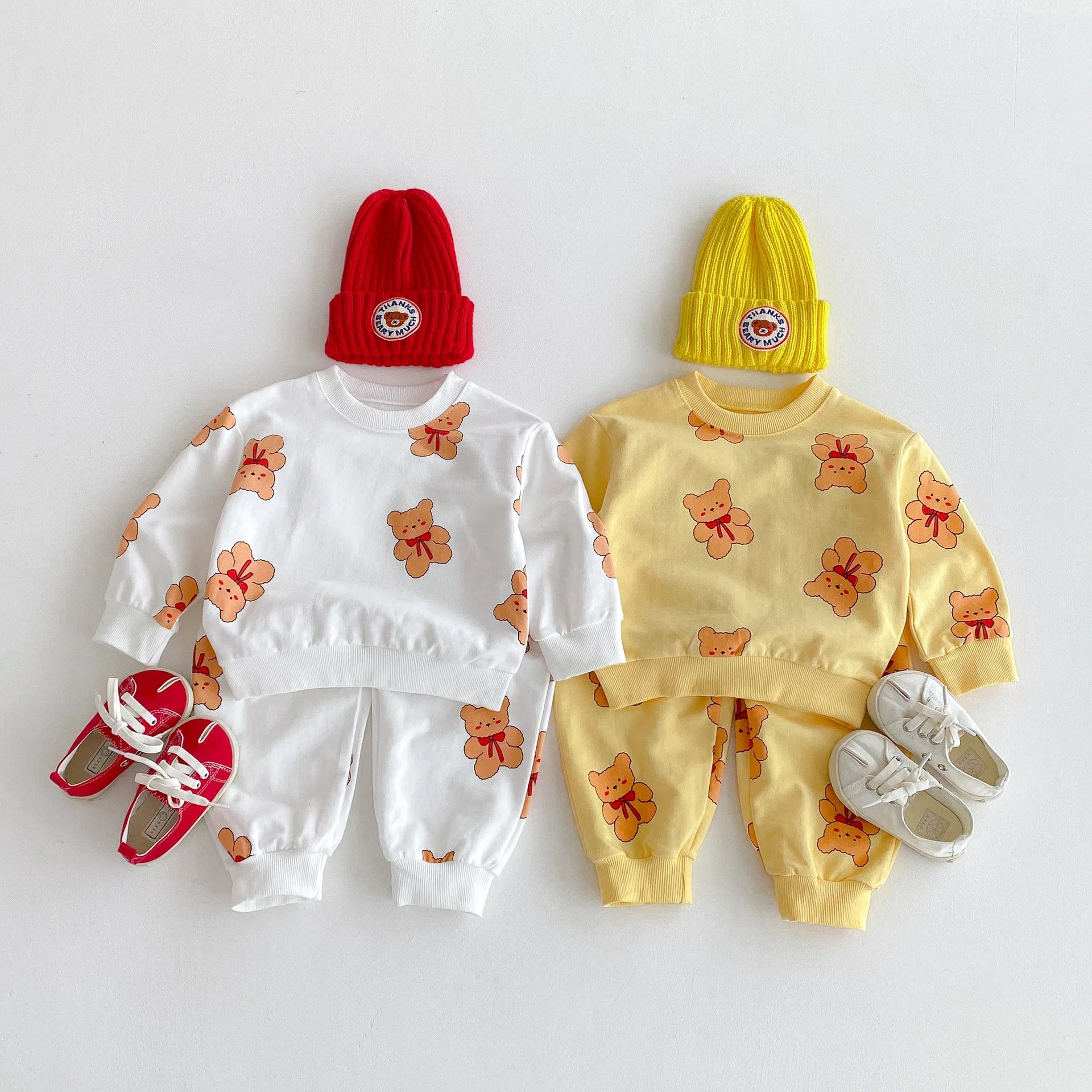 Long Sleeve Bear Set
