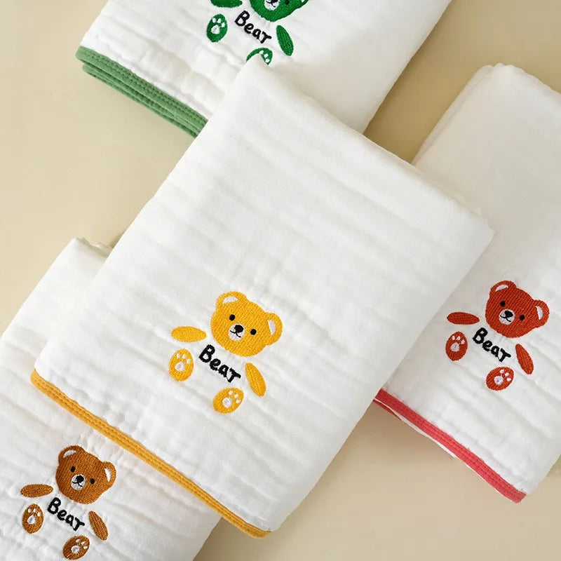 Baby Swaddle Blanket Muslin Newborn Wrap for Child Kids Boys Girls Bedding Bath Towel Cotton Stroller Cover Infant Swaddling