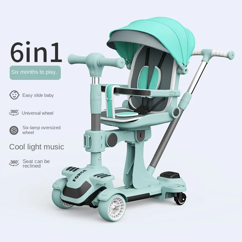 6 in1  Stroller