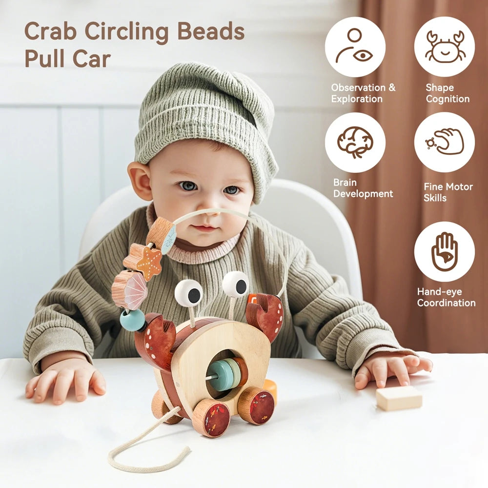 Wooden Drag Toy