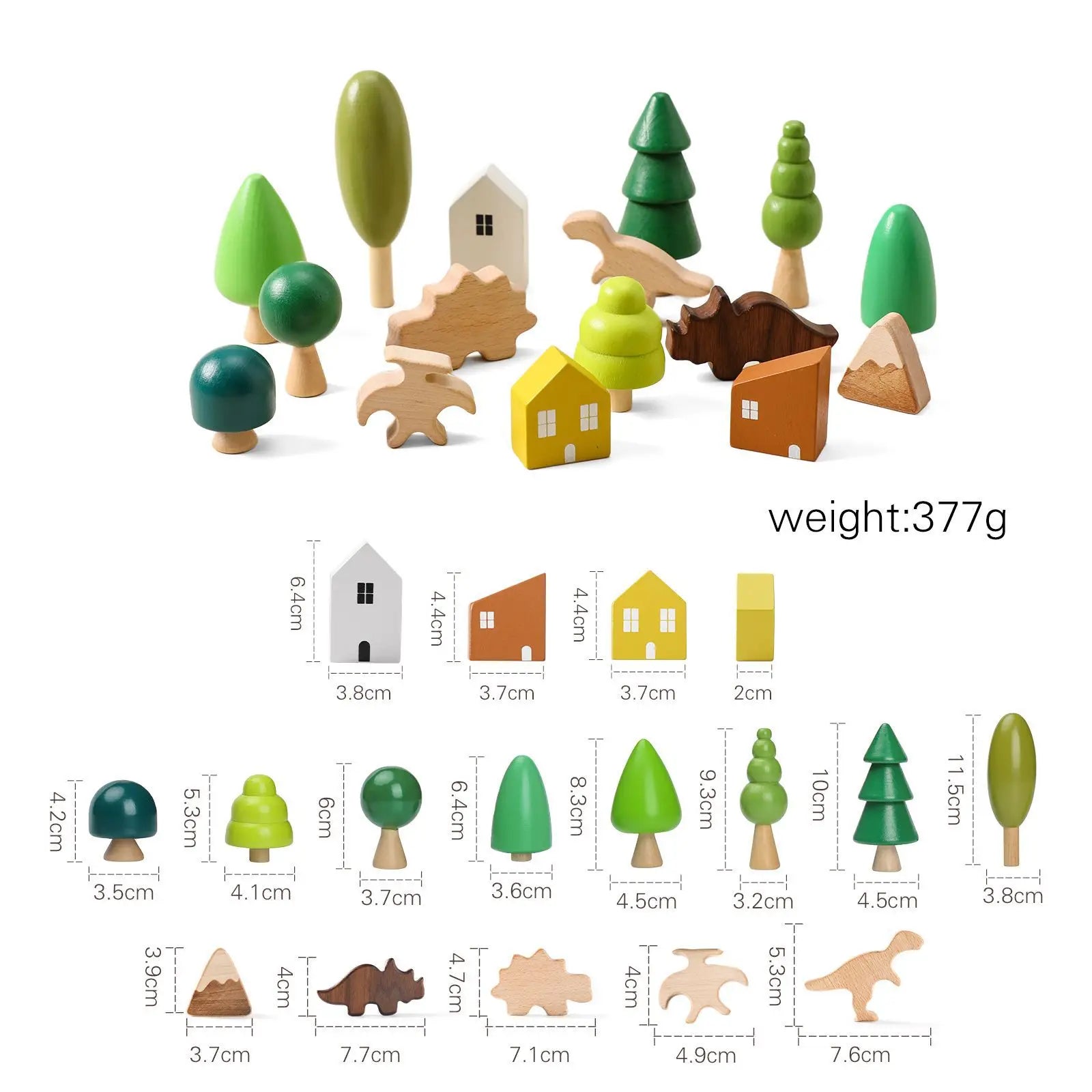 Wooden Forest Toy