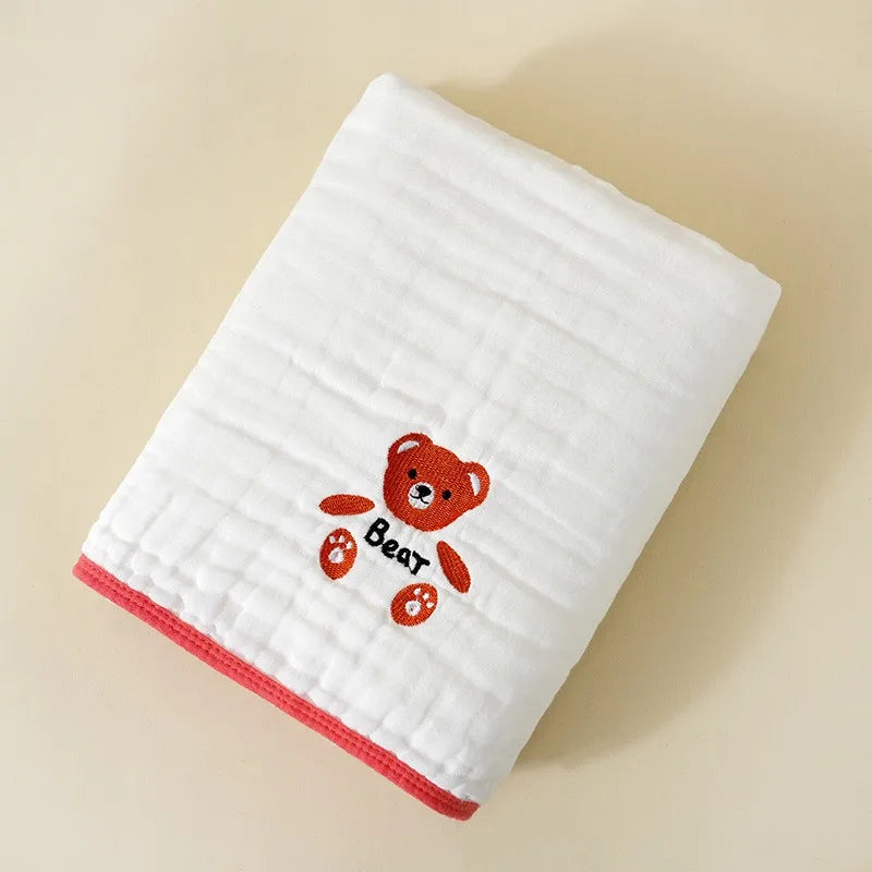 Baby Swaddle Blanket Muslin Newborn Wrap for Child Kids Boys Girls Bedding Bath Towel Cotton Stroller Cover Infant Swaddling
