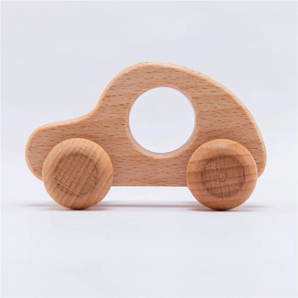 Wooden Teether Car