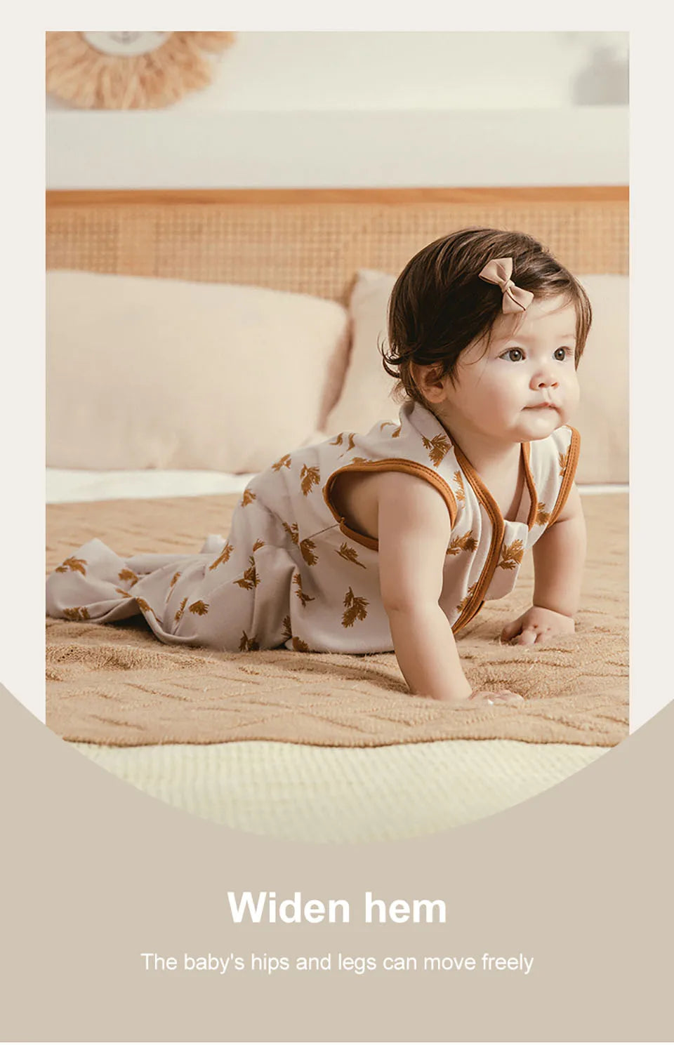 Sleeping Bag For Babies 3-24Months Boys Girls Summer Sleep Sack Vest Thin Breathable 0.5Tog 2-Ways Zipper Nappy Changing Bag
