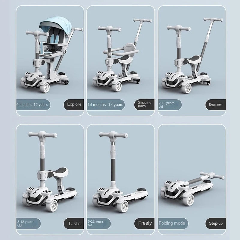 6 in1  Stroller