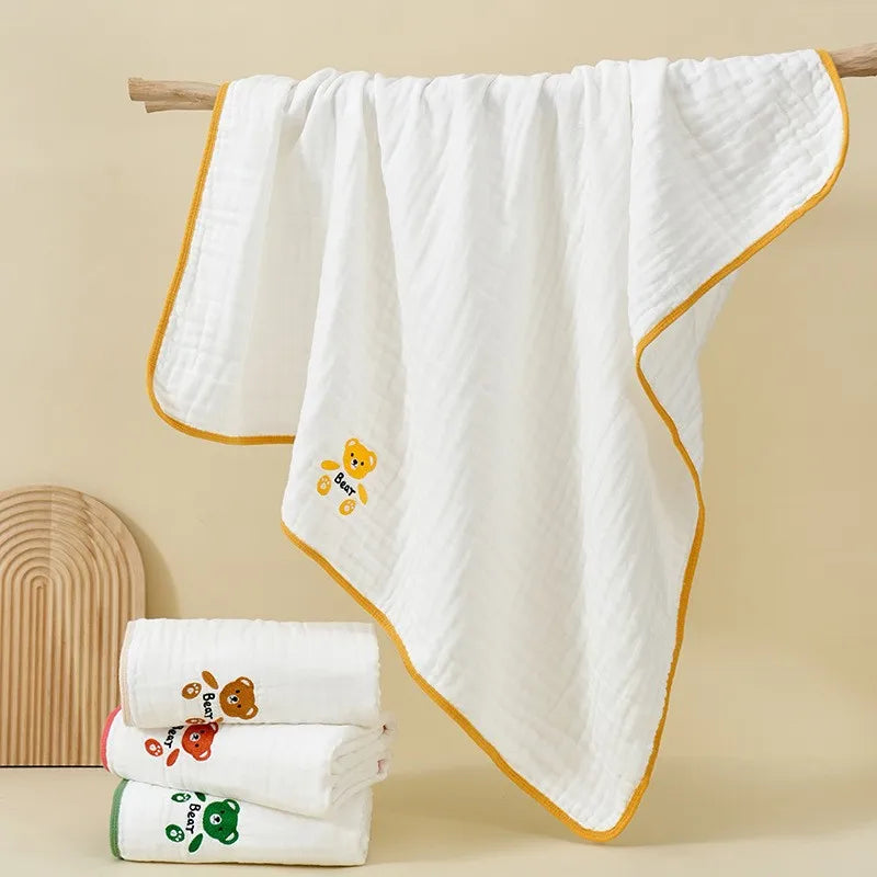 Baby Swaddle Blanket Muslin Newborn Wrap for Child Kids Boys Girls Bedding Bath Towel Cotton Stroller Cover Infant Swaddling