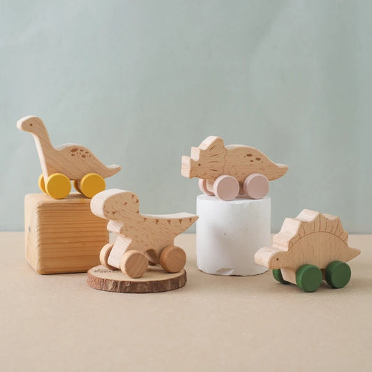 Wooden Teether Car