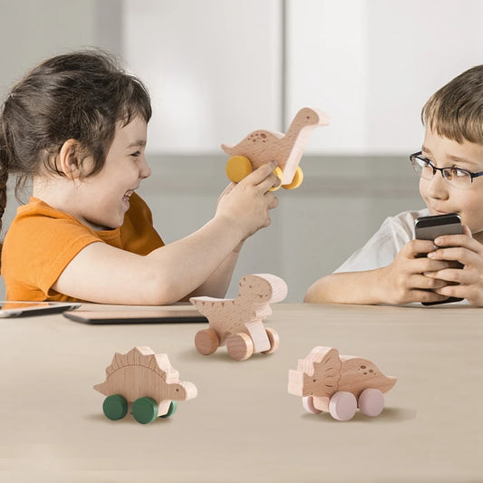 Wooden Teether Car
