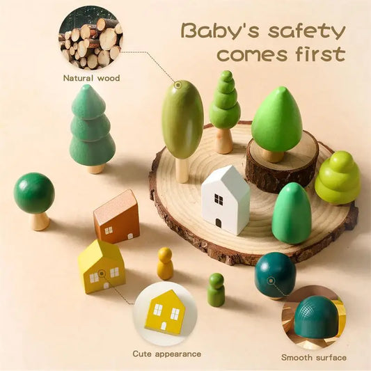 Wooden Forest Toy